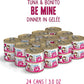 Weruva BFF Minced Natural Wet Cat Food, Tuna and Bonito Be Mine in Gelee, 3oz Can, Pack of 24