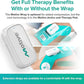 Motive Knee Pain Relief Therapy - Advanced Non-TENS Device to Treat Muscle Weakness, App Controlled, and a Portable Home Treatment for Pain Management Solution - Both Knees