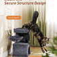 Cat Tree with Large Top Perch, 21.6in Cat Tower with Big Hammock and Dual Condos, All-in-one Cat Activity Center
