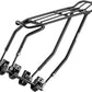 Ibera Bike Rack - Bicycle Touring Carrier Plus+ for Disc Brake/Non-Disc Brake Mount, Fat Tire Bikes, Frame-Mounted for Heavier Top & Side Loads, Height Adjustable for 26"-29" Frames