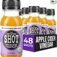 The Twisted Shot | Organic Apple Cider Vinegar Wellness Shots with Ginger, Turmeric, Honey, Cinnamon and Cayenne | Digestion, Immunity and Gut Health Support | Ready to Drink | 48, 2 oz Mini Bottles