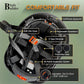 Forestry Safety Helmet with Build-in Visor Mesh Face Shield Ear Muffs 4 in 1 Chainsaw Safety Hard Hats