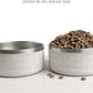 CROXTON & CO. Stainless Steel Pet Bowl for Dogs & Cats | Insulated Food Bowls for Dog Cat | No Tip No Slip | Non-Slip Rubber Base | Dishwasher Safe | Medium (4 Cups)