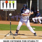 Baseball Tee Batting Tee Softball Tee Portable Travel Hitting Tee,Easy Adjustable Height,Stable Tripod Stand