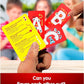 SUSSED The Wacky ‘What Would You Do?’ Card Game - Social Fun for Kids - Easy Travel Game, Family Activity - Ages 6+ - Yellow Pack