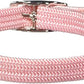 Kool Kat Elastic Cat Safety Collar with Bell, Pink, 12"