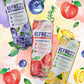 REFREZZ Postbiotic Beverage, Blueberry & Mint, Relaxing and Refreshing, Supports a Good Night's Sleep, Good for Immune System, Gluten Free, Non‑GMO, 35Calories, 12oz (12Cans)