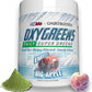 EHP Labs x Ghostbusters OxyGreens Super Greens Powder - Spirulina & Chlorella Superfood, Green Juice Powder with Prebiotic Fibre, Antioxidants & Immunity Support, 30 Serves (Frosty Big Apple)