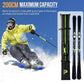Ski Bag and Boot Bag Combo,Padded Ski Bag Set for Air Travel,Snow Ski Bags for Adults,Water- resistant Ski Boot Bag Fits for Skis Up to 200 CM and Boots Up To Size US13