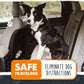 Mighty Paw Dog Seat Belt for Car - Safe Distraction Free Driving, Heavy-Duty Design with Aviation Grade Aluminum Carabiner, Adjustable Dog Seatbelt Harness for Small, Medium and Large Pets