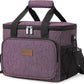Lifewit Large Lunch Bag Insulated Lunch Box Soft Cooler Cooling Tote for Adult Men Women, Purple 24-Can (15L)
