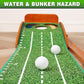 CHAMPKEY Professional Hazard Golf Putting Green Come with Golf Putting Gates and Putting Mirror - Progressive Slope Tech and Noise Reduction Tech Golf Putting Mat