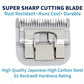 Detachable A Series 9 Blade for Dog Grooming Cut Length 5/64" - 2.0mm Japanese Carbonized Steel Blades for Dog Grooming Compatible A5 Series Clippers for Dogs Cat(9)
