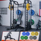 Major Fitness Drone2 Advanced Training Smith Machines– All-in-One Home Gym Squat Rack with Aluminum Pulley Set , Weight Bar, Dual LAT Pull-Down Systems & Cable Crossover Machine for Full-Body Workouts