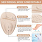Ball of Foot Cushions, Metatarsal Pads Women, High Heels Non-Slip Comfort Pads, Shoe Support for Metatarsalgia Mortons Neuroma Pain Relief (2 Pairs,Beige)