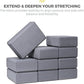 Sunshine Yoga 3" Yoga Block, 10 Pack Bulk EVA Foam Yoga Blocks, Firm and Supportive Yoga Brick, Balance Foam for Stretching, Pilates, and Workout, 3" x 6" x 9"