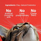 Boxie® Extra Strength 35 Day Odour Control Clumping Clay Cat & Kitty Litter 40lb, 99.9% Dust-Free, Probiotic Formula, Long-Lasting, Veterinarian Approved, Easy Scooping for Multi-Cat Homes