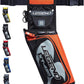 Legend XT420 Field Quiver - Left or Right-Handed Quiver Arrow Holder, Archery Quiver with 3 Arrow Tube, Durable Nylon Hip Quivers with Multiple Pockets for Archery Accessories, Score Card & Tools