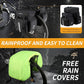 Bike Bag Accessories Panniers for Bicycle Rear Rack Bag 45L Waterproof Mountain Electric Bike Saddle Bag for Cycling Traveling Commuting Black