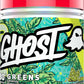 GHOST Greens Powder, Lime - 30 Servings - 19 Superfood Greens & Reds Powder, Fruits, Vegetables, Spirulina, & Chlorella, Prebiotics, 10 Billion CFU Probiotic & Digestive Enzymes - Gluten-Free