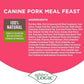 Nature's Logic Canine Pork Meal Feast, 4.4lbs