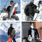 5 Pack of Balaclava Headgear, Outdoor Men's and Women's Ski Caps, Mask, Airsoft Gun, Motorcycle Cover, Helmet (Black, White)