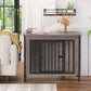 EasyCom 31.5" Small Dog Crate Furniture, Chew-Resistant Dog Crates for Small and Medium Dogs, Dog Kennel Furniture Indoor with 2 Doors and 3.94" Raised Feet, as TV Stand, End Table, Crate Table