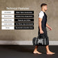 Elite Sports Boxing Gym Duffle Bag for MMA, BJJ, Jiu Jitsu gear,Duffel Athletic Gym Boxing Bag