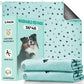 Fostanfly Washable Pee Pads for Dogs, 2 Pack Large 36"x48" Ultra-Absorbent and Leak-Proof Non-Slip Reusable Potty Training Pads for Dogs, Cats, Puppy, Potty of Add 8 Lanyards, Green