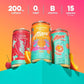 Alani Nu VARIETY PACK (CHERRY SLUSH, JUICY PEACH, ORANGE KISS), Low Calorie Energy Drinks, 100mg Caffeine, Biotin, B Vitamins, Zero Sugar, 10 Calories or Less, 8 Fl Oz Cans, 12 Pack