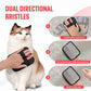 Pet Hair Remover, Electrostatic Pet Hair Removal Gloves, Reusable Cat & Dog Hair Remover for Couch, Furniture, Carpet, Curtain, Upgraded Animal Fur Removal Tool, Cat Grooming Gloves-2 PCS