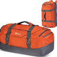 Ubon Large Duffel Bag Weekender Bags with Shoe Compartments 4-Way Sports Gym Backpack with Padded Straps Camping Traveling Duffle Bag