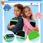 TEKFUN Toys for Kids, 10in 2 Pcs LCD Kids Writing Tablet Erasable Doodle Board Reusable Drawing Pad for Kids Boys with Anti-Lost Stylus, Car Trip Blue Toys Christmas Birthday Gift for Ages 3 4 5 6 7