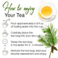 FreshDrinkUS, Pine Needle Tea Bags – 135 Tea Bags, Naturally Caffeine-Free, Refreshing Herbal Tea, Wild-Harvested Pine Leaves, Aromatic and Soothing – Non-GMO & Eco-Friendly Packaging