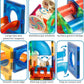MAGBLOCK Magnetic Tiles 176Pcs Marble Run Children's Educational Toys for Developing Mathmatics and Physics Skills and for Developing Creativity and Imagination Toys for Kids Age 8 9 10+ Years Old