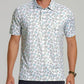 Golf Shirts for Men - Moisture Wicking Short Sleeve Performance Sport Casual Striped Collared Mens Polo Shirt