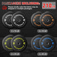 Olympic Rubber Bumper Weight Set - 2 Inch Barbell Plates for Home Gym Strength Training