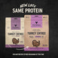 Vital Essentials Freeze-Dried Raw Turkey Meal or Mixer Dog Food Crunchy Mini Nibs, 14 oz
