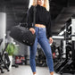Fitgriff® Gym Bag for Men & Women with Shoe & Wet Compartment - Duffle Bag for Travel, Sports, Fitness & Workout