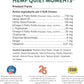 NaturVet Hemp Quiet Moments Plus Hemp Seed for Cats, 60 ct Soft Chews, Made in USA