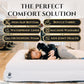 Luxury Boucle Fabric Orthopedic Dog Bed with Memory Foam | Breathable Comfort and Washable Dog Couch Bed with Waterproof Liner & Cover | Ideal Sofa Beds for Medium Dogs - Grey 37" x29x7.7