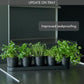 SCANDINORDICA Black Herb Planter – 5 Pots with Drainage Holes and Tray, Windowsill Planter, Herb Pots for Indoor Outdoor Plants | Kitchen & Garden Decor