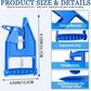 Stall Mat Gripper,2 PCS Heavy Duty Stall Mat Grippers,Mats Movers Tool,Stall Mats Handlers,Ergonomic Effortless Mat Puller for Horse Stalls,Gym,Barn,Home,Trailer Rubber Mats,Saves Your Back and Hands