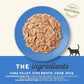 Applaws Natural Wet Cat Food in Broth, Limited Ingredient Canned Wet Cat Food, No Additives, Made with Natural Ingredients, Tuna Fillet & Crab in Broth (24 x 2.47oz Cans)