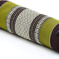 Leewadee Small Yoga Bolster – Shape-Retaining Cervical Neck Roll, Tube Pillow for Comfortable Reading, Kapok Filling, 22 x 6 x 6 inches