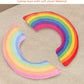 Cat Toys Rainbow Pillows, Catnip Toys for Indoor Cats Kitten, Soft and Durable, Interactive Cat Nip Chew Teeth Toy Kitty Kicker Toys 2 Pack