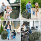 Infant Car Seat Travel Bag for Airplane Compatible with All Nuna Pipa Car Seat and Base,Chicco KeyFit 30 and Base, Padded Car Seat Bags for Air Travel,Car Seat Gate Check Bag with Side Pocket, Green