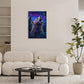 Bear Forest Wall Art Canvas Fantastic Animal Wall Decor Prints Framed Painting Pictures Gifts Artwork for Bathroom Kitchen 16"x24"