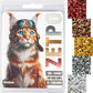 zetpo 100 pcs Cat Nail Caps | Cat Claw Covers | with Adhesives and Applicators (XS, Metal Red, Bronze, Gold, Silver, Pearl White)