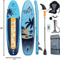 UPWELL 10'6"/11'/11'6" Inflatable Paddle Board, Stand Up Paddlboard for Youth & Adults, Stable Design, Premium SUP Accessories, Backpack, Leash, Hand Pump, Fins